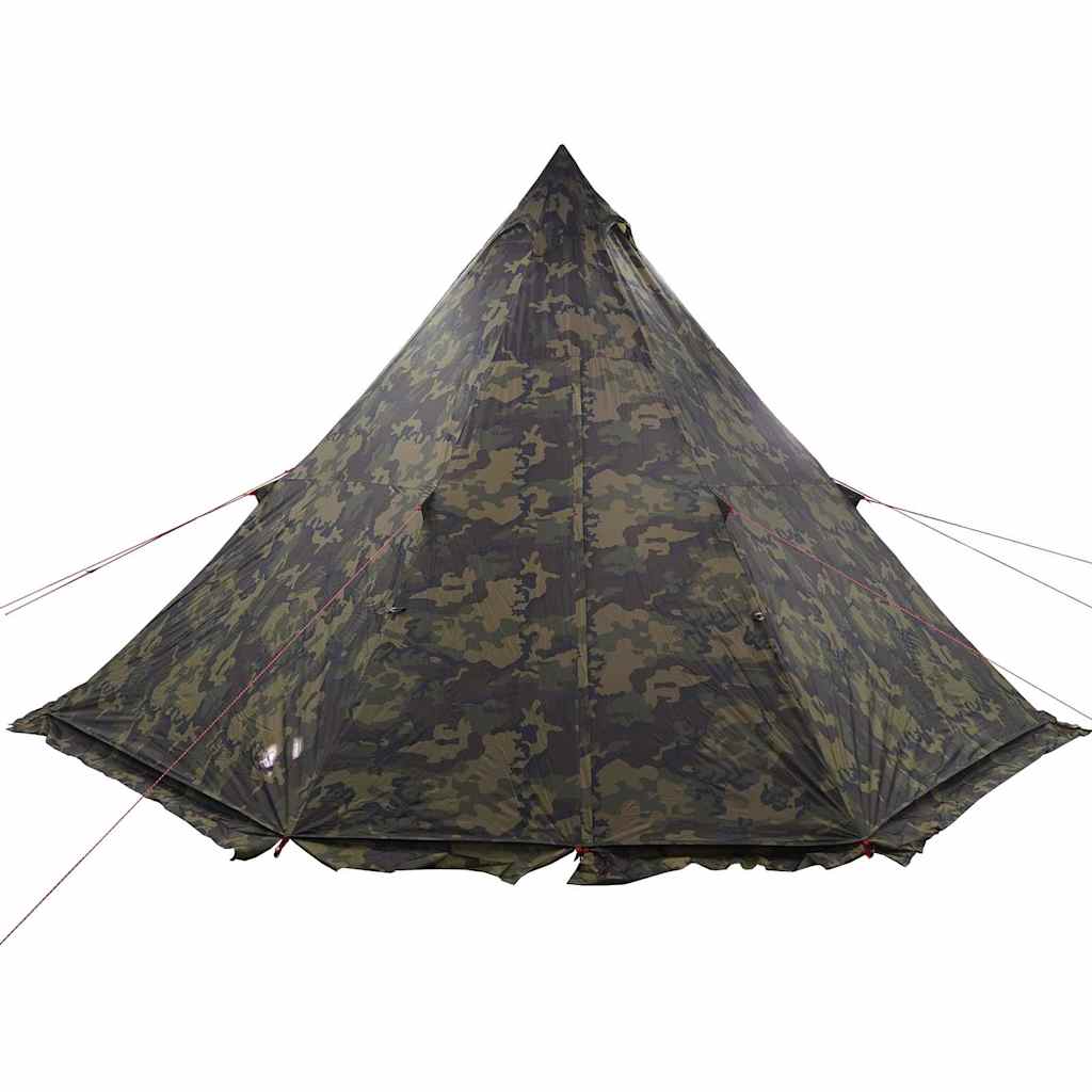 Family Tent Tipi Waterproof Camouflage 8-person