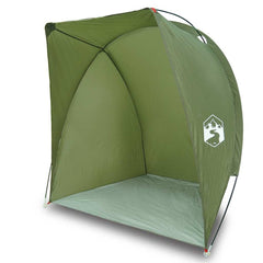 vidaXL Fishing Tent Olive Green Waterproof 2