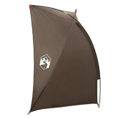 vidaXL Fishing Tent Brown Waterproof 6