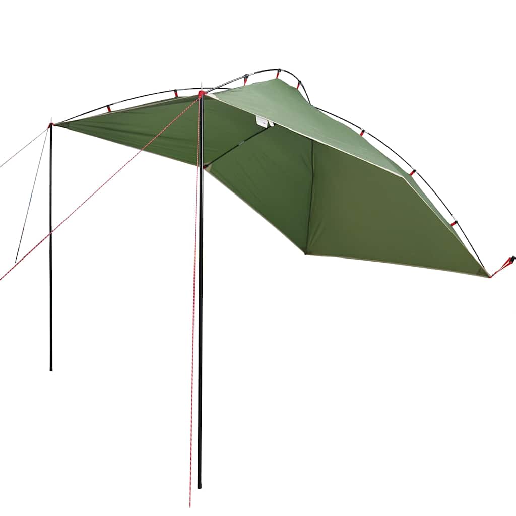 vidaXL Car Tent Green Waterproof 2