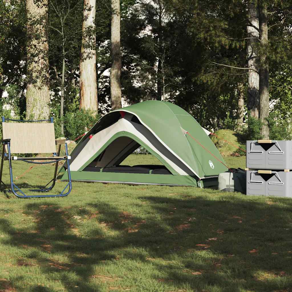Camping Tent 1-Person Waterproof Green