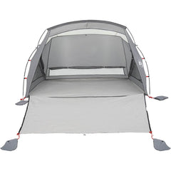 vidaXL Beach Tent 2-Person Grey Waterproof 5