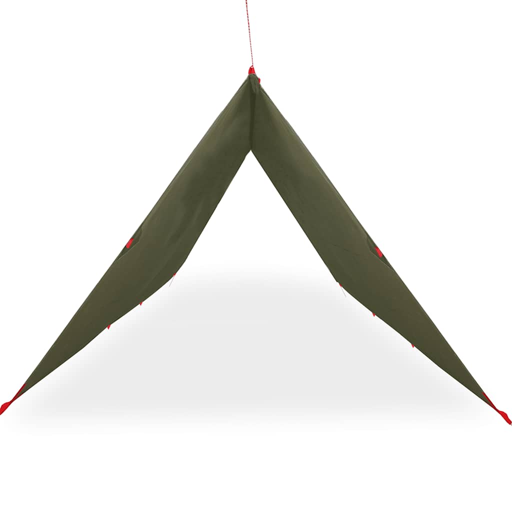 vidaXL Camping Tarp Olive Green 506x306 cm Waterproof 4