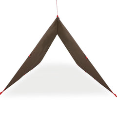 vidaXL Camping Tarp Brown 506x306 cm Waterproof 4