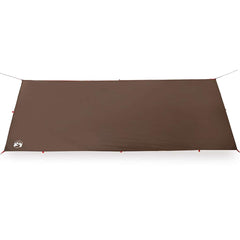 vidaXL Camping Tarp Brown 506x306 cm Waterproof 5
