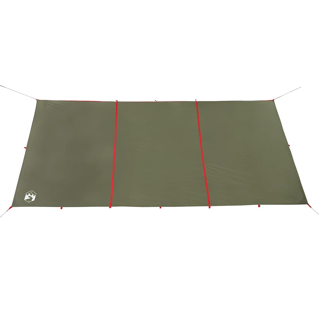 vidaXL Camping Tarp Olive Green 451x420 cm Waterproof 5