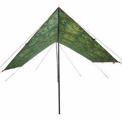 vidaXL Camping Tarp Camouflage 462x306x211 cm Waterproof 4