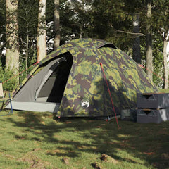 Camping Tent Dome Waterproof 4-person Camouflage