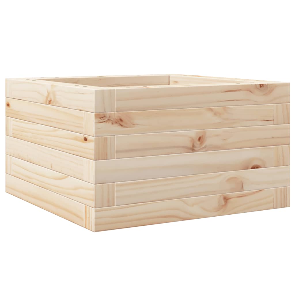 vidaXL Garden Planter 40x40x23 cm Solid Wood Pine 2