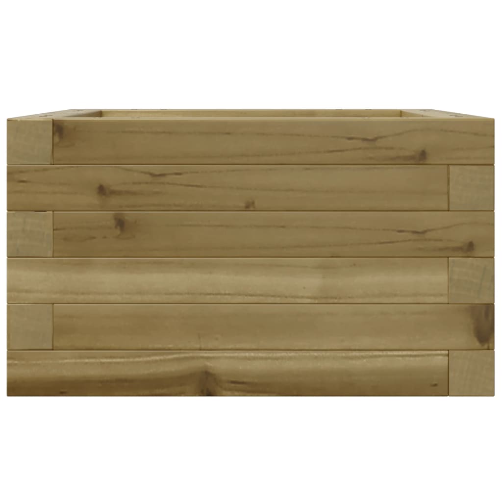 vidaXL Garden Planter 40x40x23 cm Impregnated Wood Pine 5