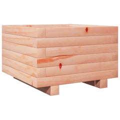Garden Planter 40x40x26.5 cm Solid Wood Douglas with Legs Natural Douglas 40 cm 40 cm