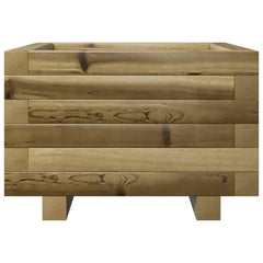 vidaXL Garden Planter 40x40x26.5 cm Impregnated Wood Pine 5
