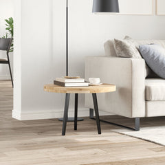 vidaXL Table Top Round Ø60x4 cm Solid Wood Acacia 3