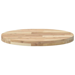 vidaXL Table Top Round Ø60x4 cm Solid Wood Acacia 4