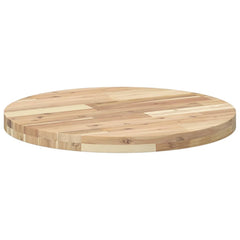 vidaXL Table Top Round Ø60x4 cm Solid Wood Acacia 5