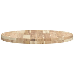 vidaXL Table Top Round Ø60x4 cm Solid Wood Acacia 6