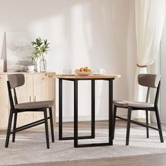 vidaXL Table Top Round Ø80x2 cm Solid Wood Acacia 3