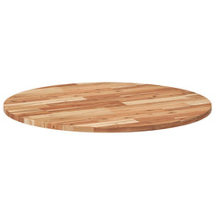 vidaXL Table Top Round Ø80x2 cm Solid Wood Acacia 5