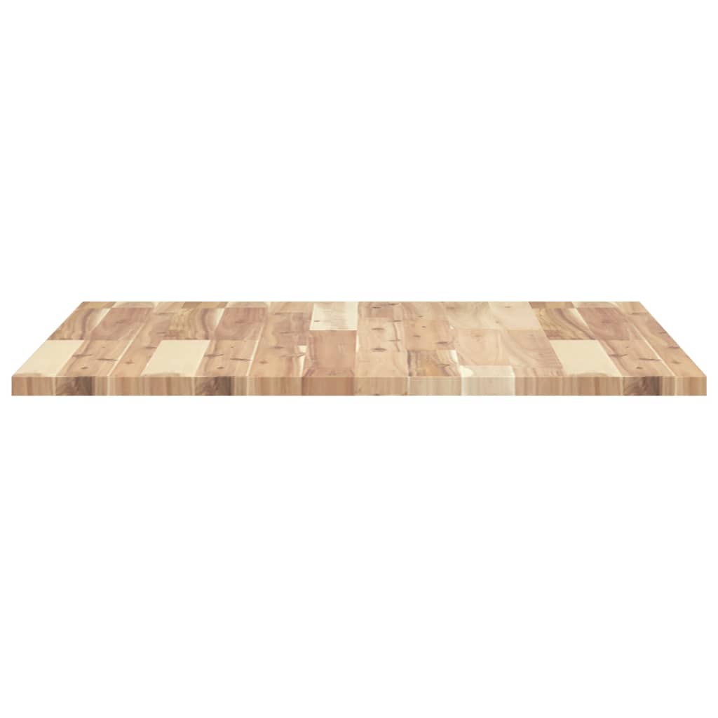 vidaXL Table Top Square 70x70x2 cm Solid Wood Acacia 6