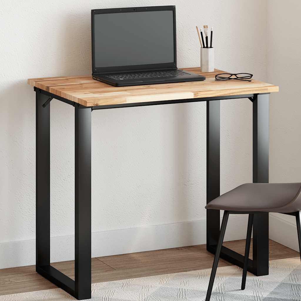 vidaXL Table Top Rectangular 100x60x2 cm Solid Wood Acacia 1