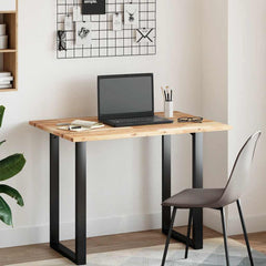 vidaXL Table Top Rectangular 100x70x2 cm Solid Wood Acacia 3
