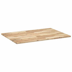 vidaXL Table Top Rectangular 100x70x2 cm Solid Wood Acacia 6