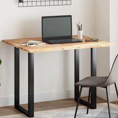 vidaXL Table Top Rectangular Solid Wood Acacia Natural Height 2 cm