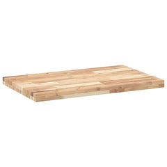 vidaXL Table Top Rectangular 80x50x4 cm Solid Wood Acacia 6