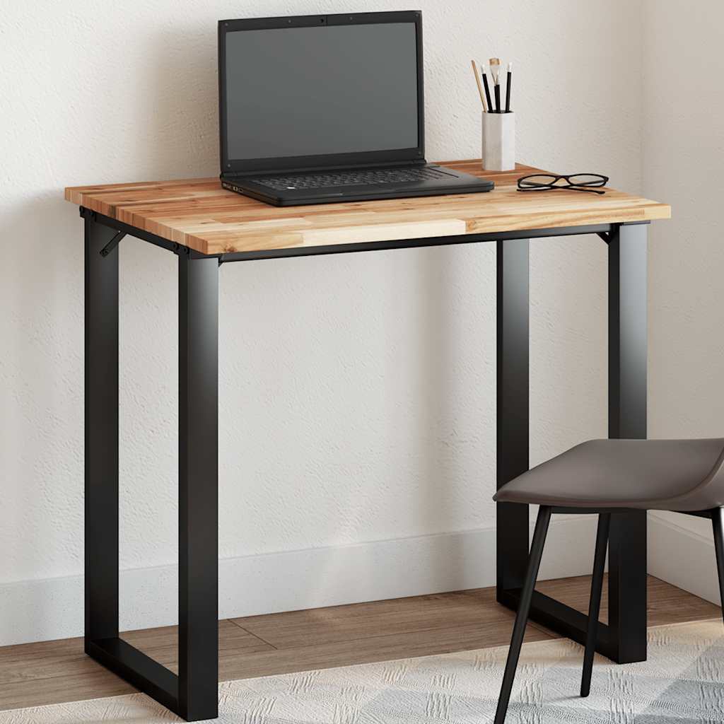 vidaXL Table Top Rectangular 100x60x2 cm Solid Wood Acacia 1