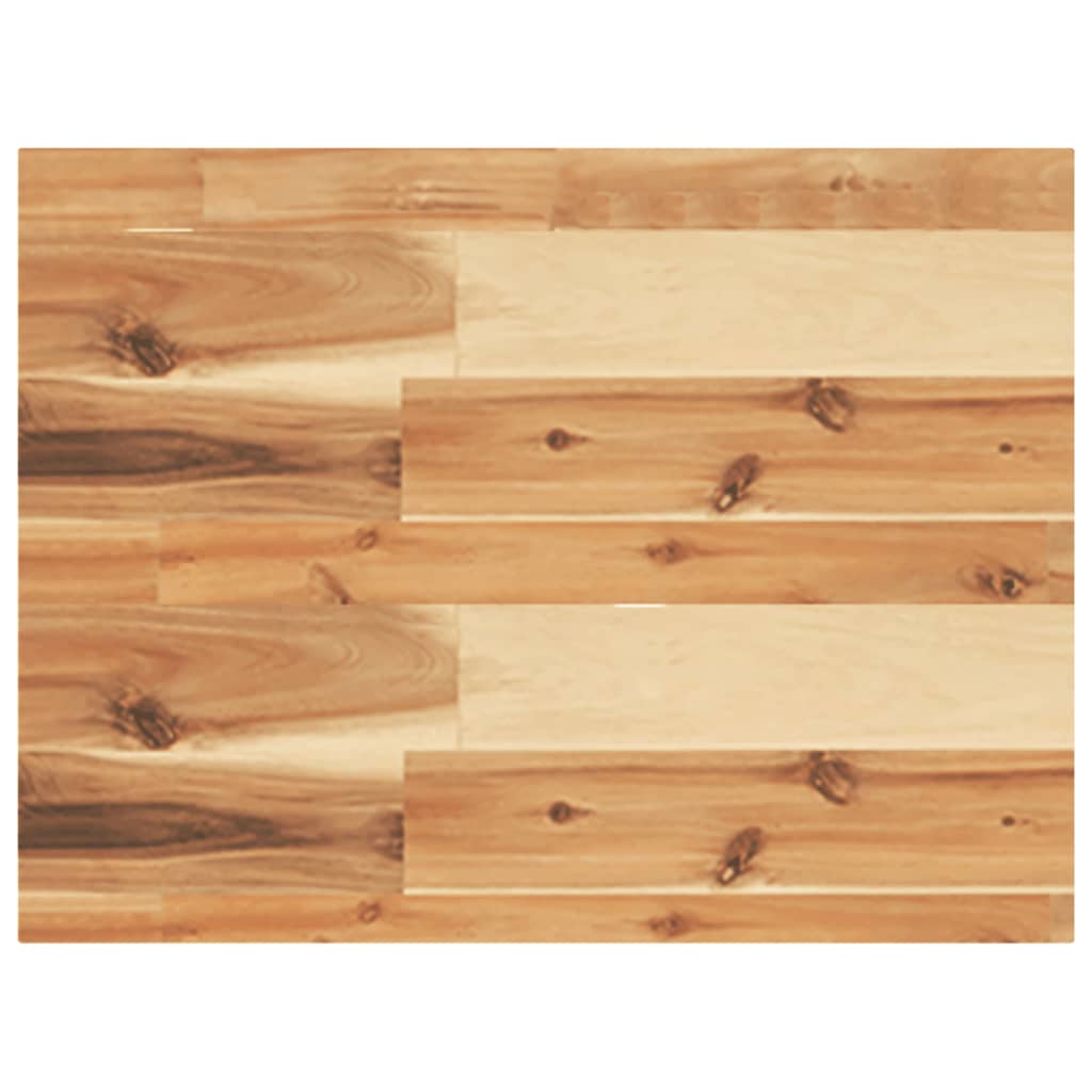 vidaXL Table Top 60x30x4 cm Rectangular Solid Wood Acacia 2