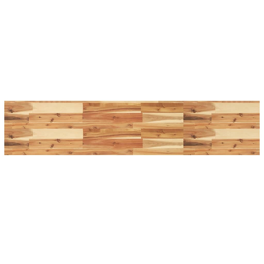 vidaXL Table Top 120x30x4 cm Rectangular Solid Wood Acacia 2