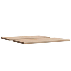 vidaXL Table Tops 2 pcs 80x40x1.7 cm Rectangular Solid Wood Pine 5