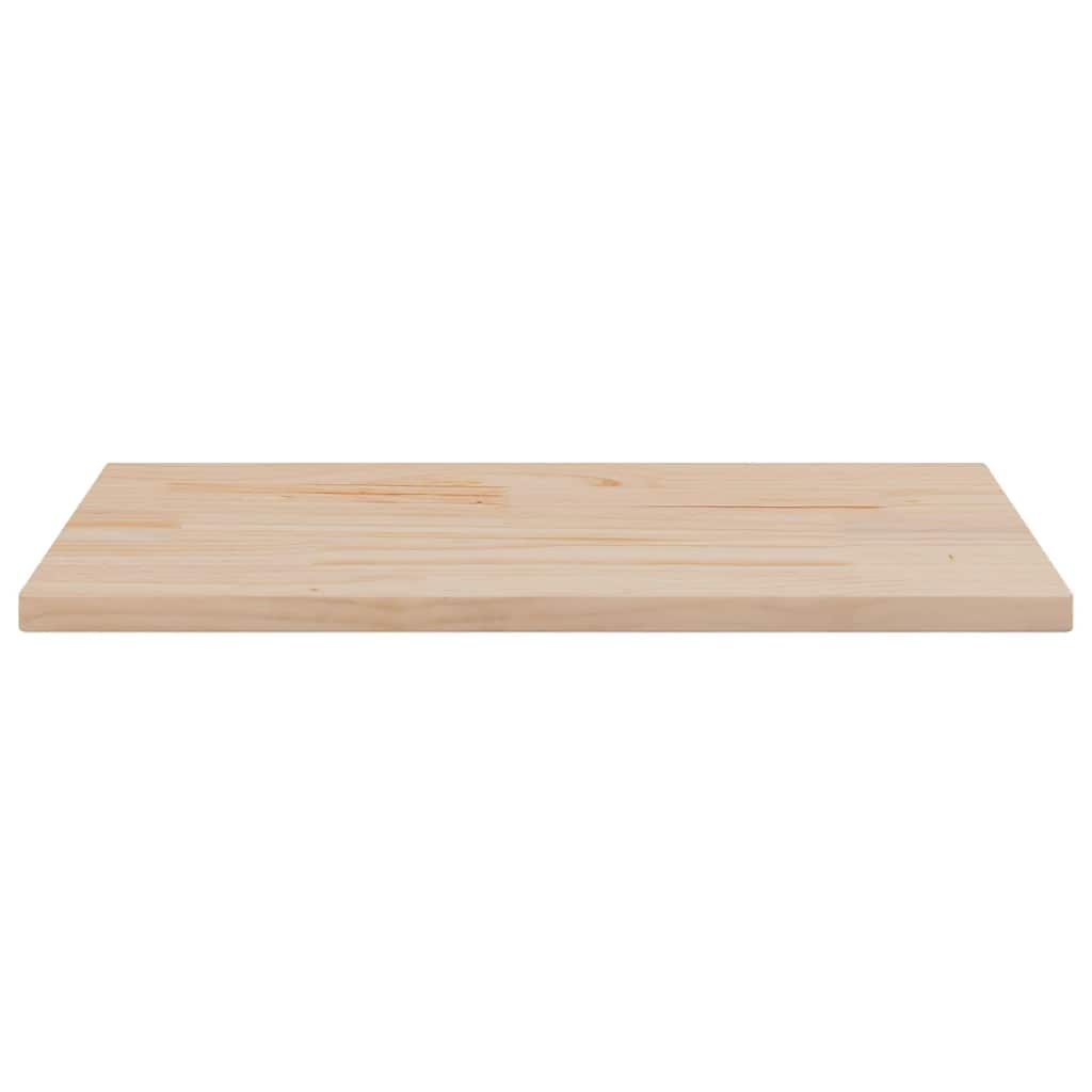 vidaXL Table Tops 2 pcs 80x40x1.7 cm Rectangular Solid Wood Pine 6