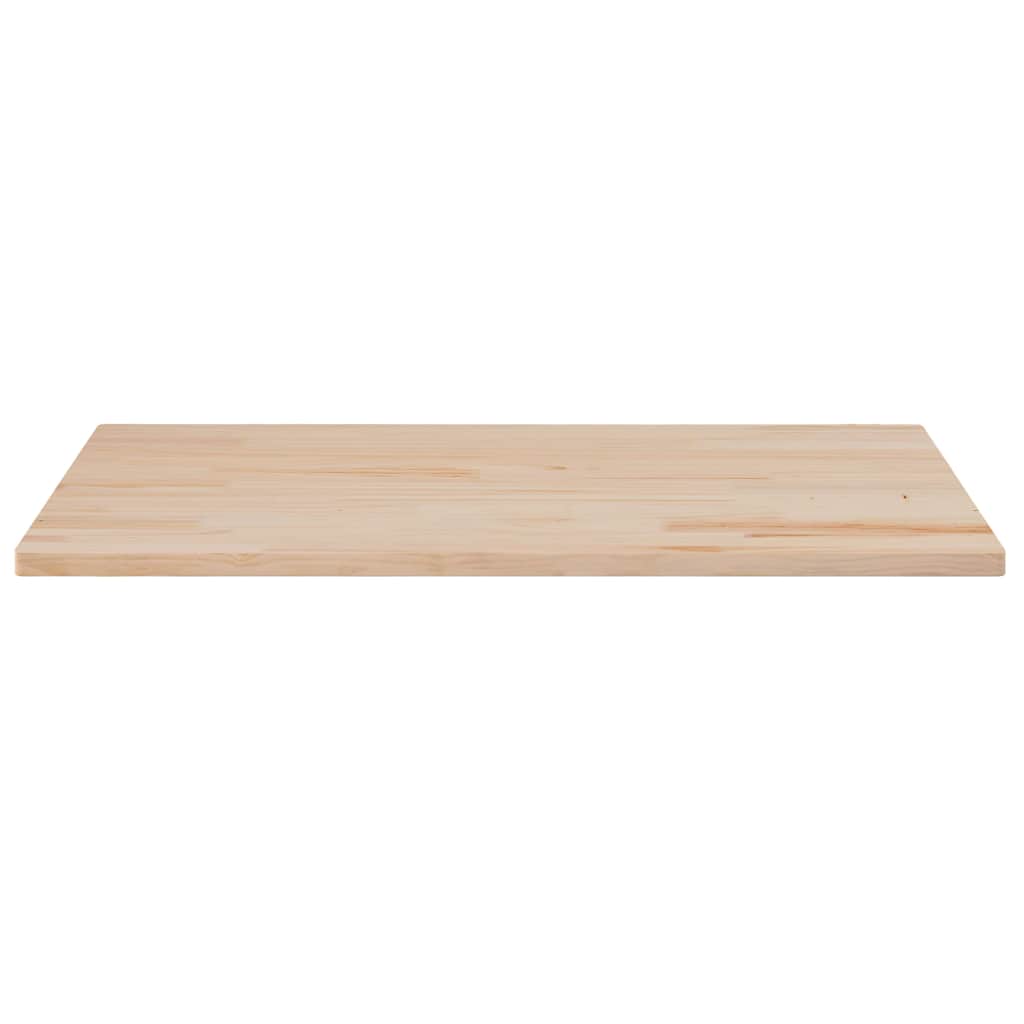 vidaXL Table Top 100x50x1.7 cm Rectangular Solid Wood Pine 5