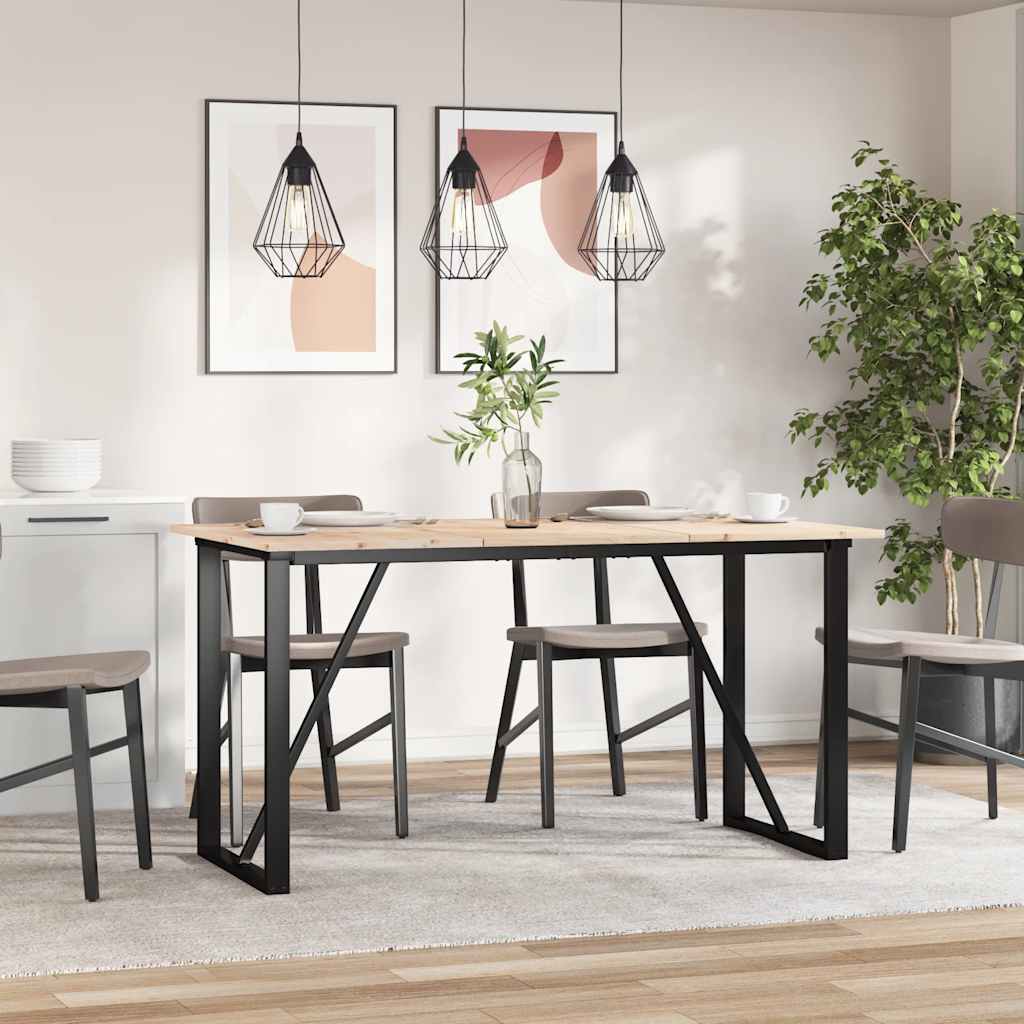 vidaXL Table Tops 3 pcs 80x47x1.7 cm Rectangular Solid Wood Pine 4