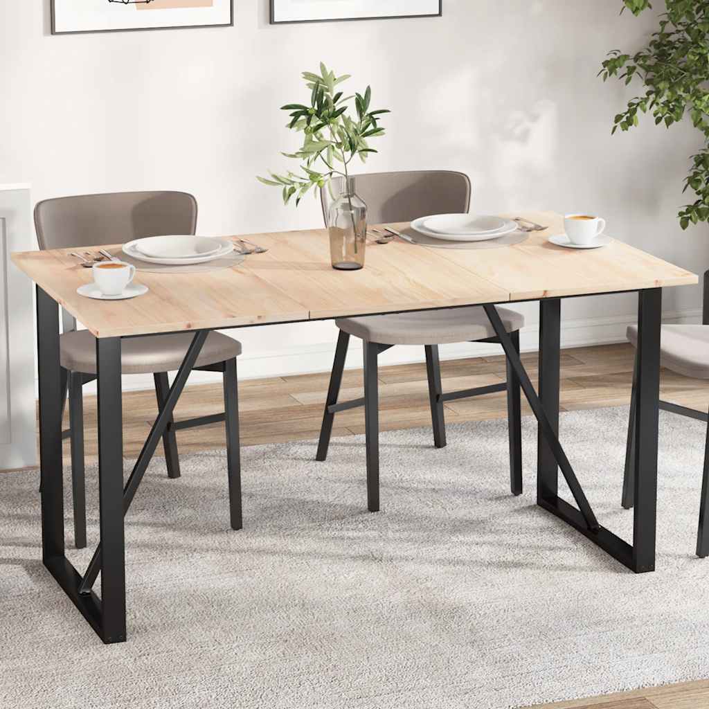 vidaXL Table Tops 3 pcs 80x47x1.7 cm Rectangular Solid Wood Pine 1