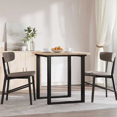 vidaXL Table Tops 2 pcs 70x35x2.5 cm Rectangular Solid Wood Pine 4