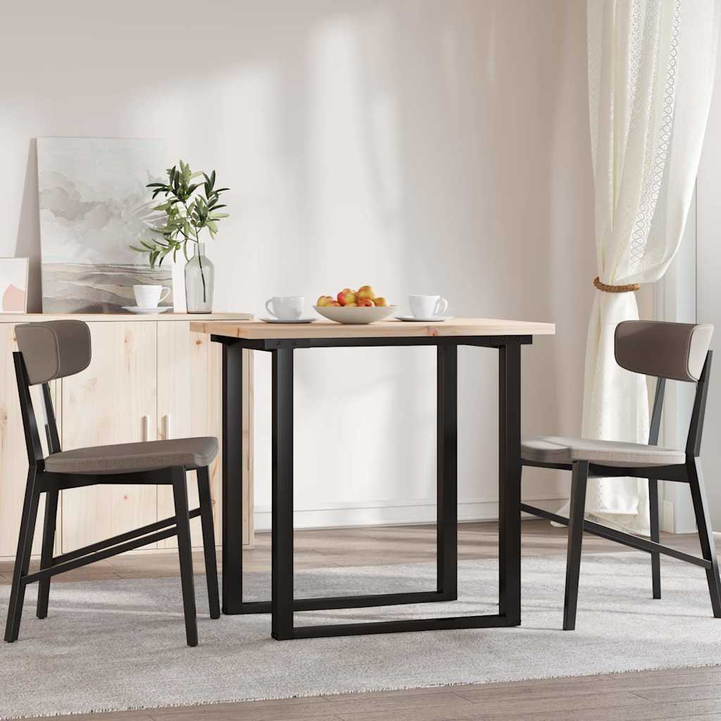 vidaXL Table Top 80x50x2.5 cm Rectangular Solid Wood Pine 3