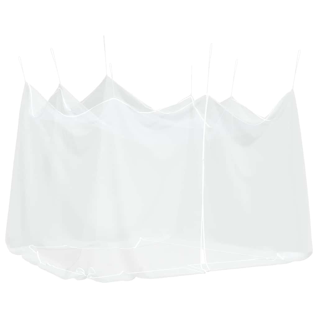 vidaXL Garden Mosquito Net Rectangular 220 mesh White Polyester 2