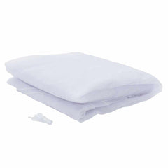 vidaXL Garden Mosquito Net Rectangular 220 mesh White Polyester 3