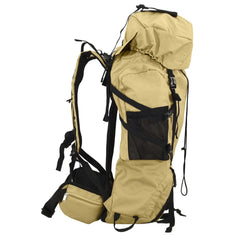 vidaXL Hiking Backpack Khaki 60 L Oxford Fabric 2