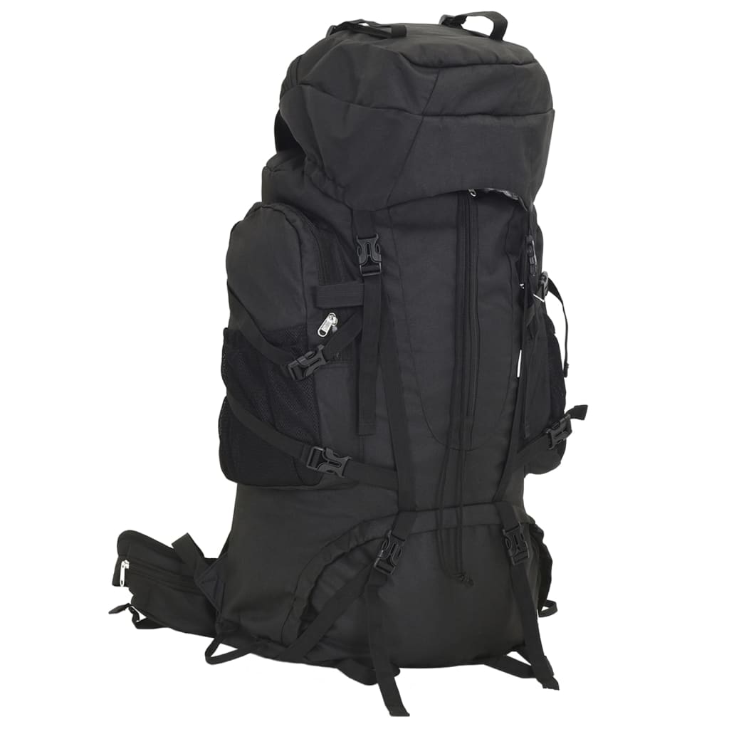 vidaXL Hiking Backpack Black 80 L Oxford Fabric 1