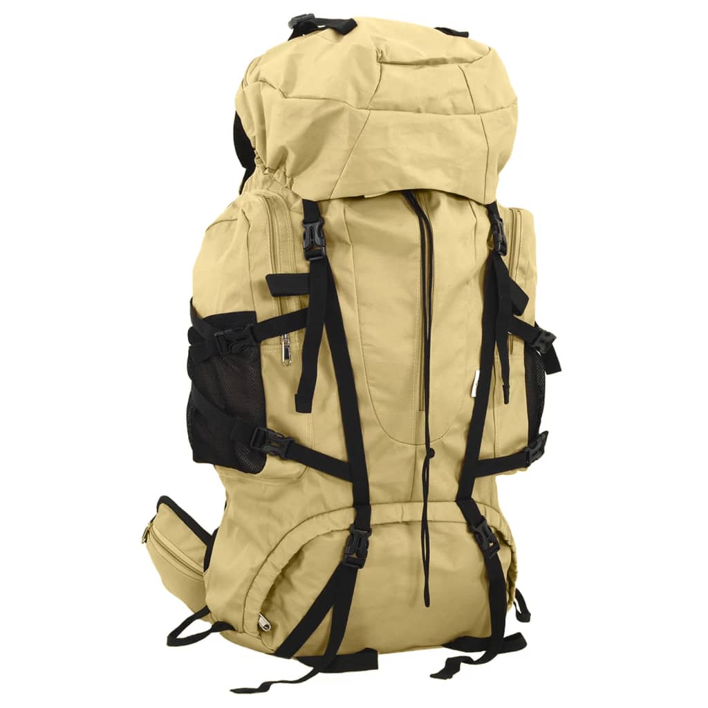 vidaXL Hiking Backpack Khaki 100 L Oxford Fabric 1