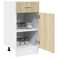 vidaXL Drawer Bottom Cabinet Lyon Sonoma Oak 40x46x81.5 cm Engineered Wood 4