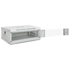 vidaXL 4U Wall Mounted Network Cabinet 19" IP20 53x40x21 cm 2