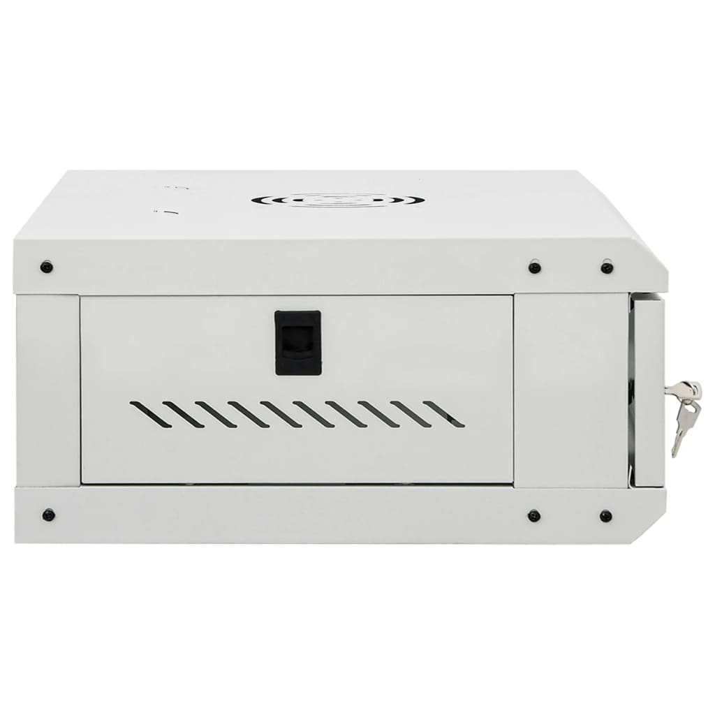 vidaXL 4U Wall Mounted Network Cabinet 19" IP20 53x40x21 cm 4