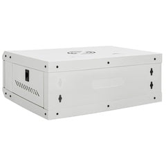 vidaXL 4U Wall Mounted Network Cabinet 19" IP20 53x40x21 cm 5