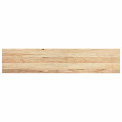 Stair Treads Untreated Solid Wood Oak Depth 25 cm 4 pcs Natural 120 cm