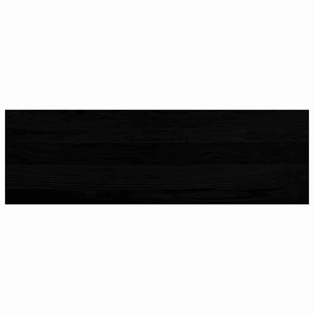 vidaXL Stair Treads 4 pcs Brown Black 80x30x2 cm Solid Wood Oak 4