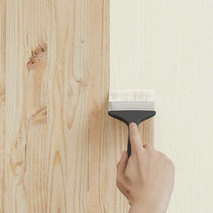 vidaXL Wood Paint White 2.5 L Wall Print 3